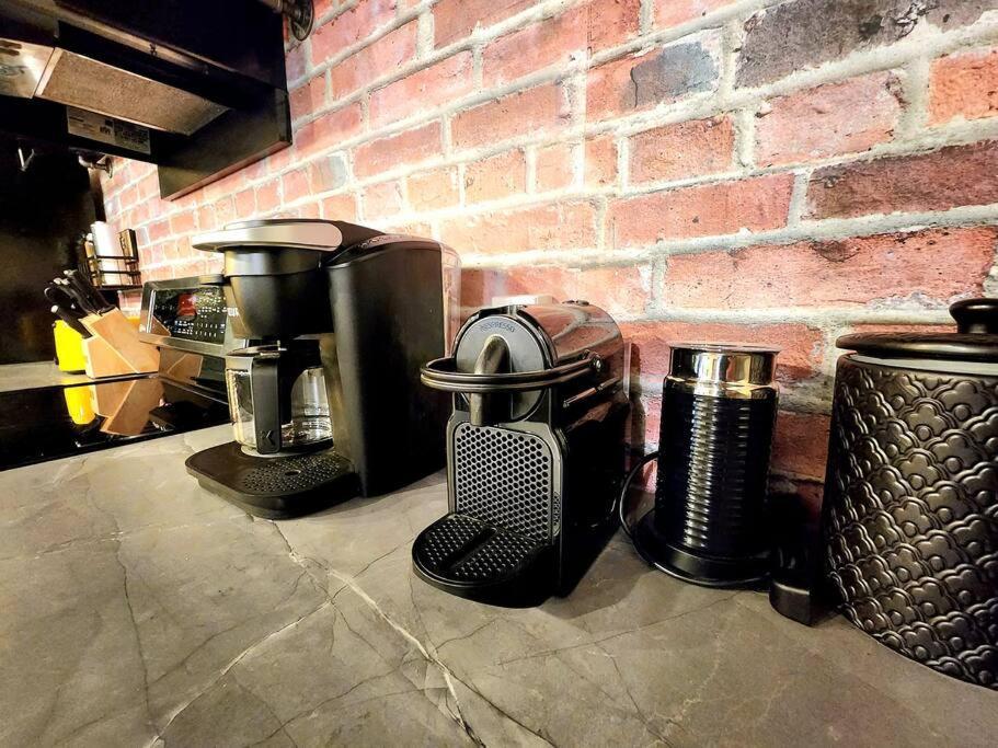 Loft Style Industriel-Centre-Ville+Parking Gratuit Québec Pokój zdjęcie